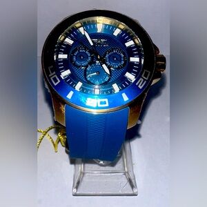 Invicta Pro Diver Impact Men's Watch - 50mm, Blue